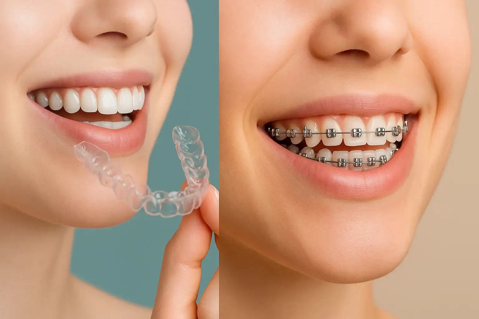 Aligners and Braces